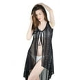 thumbnail image 3 of Artyska Womens Sleeveless Swimsuit Coverup Beach Lace Summer Cape, 3 of 7