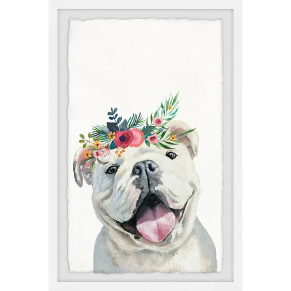 Parvez Taj Jolly Puppy Framed Wall Art