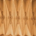 thumbnail image 1 of Ahgly Company Tapis de Zone Carré Transitionnel Néon Orange Lavable en Machine, 5 Pieds Carré, 1 of 7