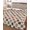 Multicolor, variant on Quilt King Size Bedding Set, Colorful Checkered Reversible Summer Quilt 3 Pieces, Vintage Plaid Grid Geometric Beige Lightweight Bedspreads Coverlets with 2 Pillow Shams for All Seasons