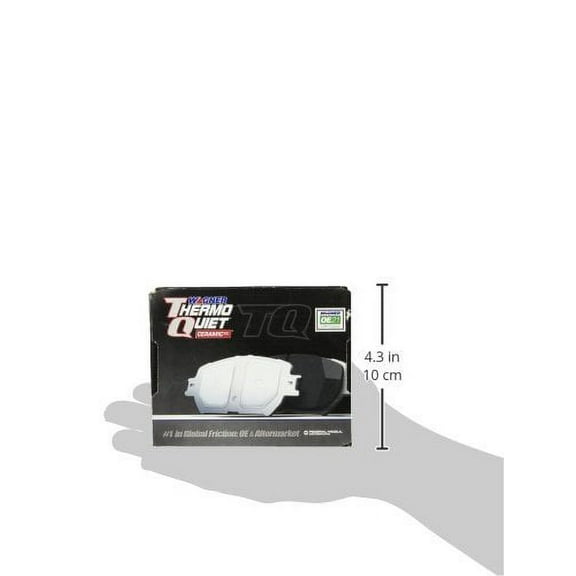 BRAKE PADS OEM Fits select: 2012-2016 CHRYSLER TOWN & COUNTRY, 2012-2016 DODGE GRAND CARAVAN