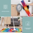 thumbnail image 6 of Colorful Rainbow Tie Dye Spiral Pattern Kitchen Rugs Sets Of 3,Kitchen Runner Rugs Non Skid Washable,Decorative Kitchen Floor Mats for Kitchen,Sink,Laundry,17"x30"+ 17"x47" + 17"x59", 6 of 6