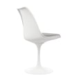 thumbnail image 5 of Aron Living Rose 17.5" Plastic and Metal Dining Chairs in Gray (Set of 2), 5 of 6