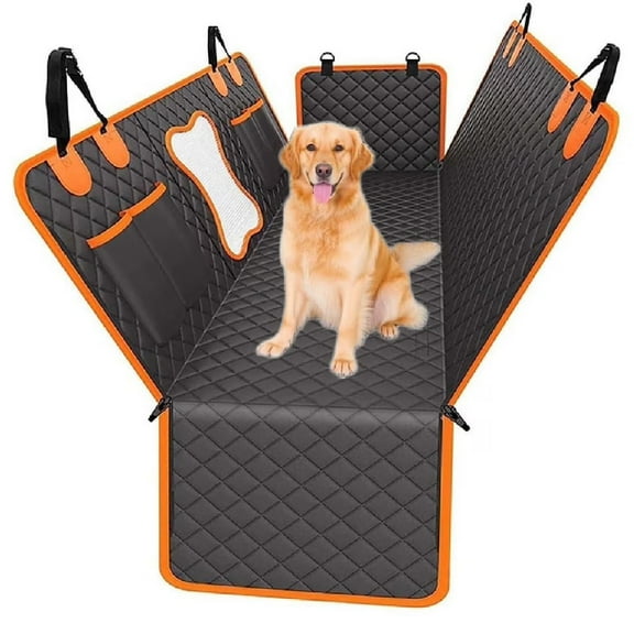 Eurhowing Waterproof Dog Car Seat Cover for Back Seat, Full Protector Back Seat Extender, Non-Slip Scratchproof Dog Hammock for Cars Trucks & SUVs