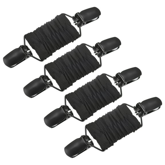 4 Pack Dress Cinch Clips, Tightener Dress Back Cinch Clip, Black