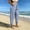 Light Blue, variant on YHAJDS Women Joggers Relaxed Cut Drawstring Elastic Waist Striped Faux Linen Lightweight Loose Casual Pants With Pockets