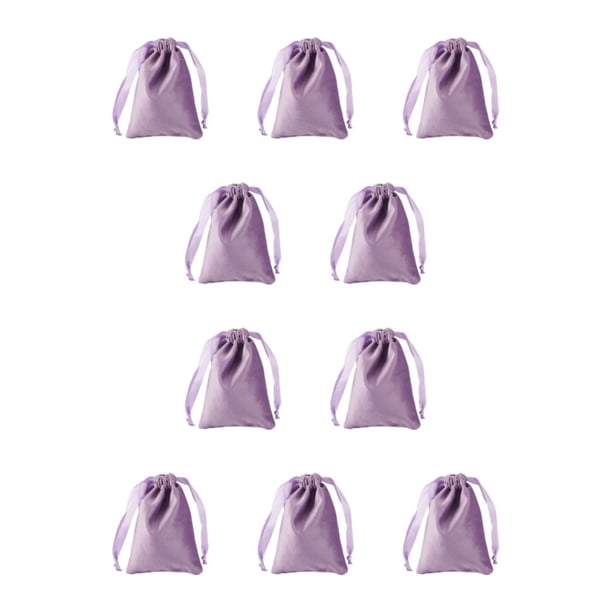 Bolsas de regalo para dulces Bearachild ecológicas 10Conjunto color púrpura