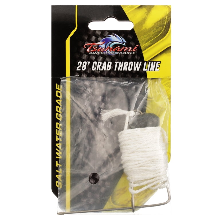 crab fishing line hook MaiTai Drop Grumpys Tackle Engineered for serious saltwater anglers Tsunami 28' Polyester Pot Rigging