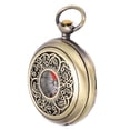thumbnail image 7 of Compass New Outdoor Camping Hiking Portable Pocket Brass Gold Color Copper Compass Navigation With Waterproof Characteristics, 7 of 7