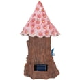 thumbnail image 5 of Northlight 14" Solar Lighted Bless Our Home Gnome Tree House Outdoor Garden Statue, 5 of 5