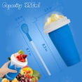 thumbnail image 3 of Slushie Maker Cup Honbuty Magic Quick Frozen Smoothies Blue, 3 of 8