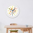 thumbnail image 3 of Bonito reloj de pared DIY, adorno de pegatinas que no hace tictac, para niños, decoración del hogar, sa de estar, sa de juegos, au EstiloE perfecl Relojes de pared, 3 of 8