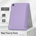 thumbnail image 6 of KOMI Case for Galaxy Tab A9+/A9 Plus 11 inch 2023, Slim Stand Protective Smart Cover with Hard PC Translucent Back Shell for Tab A9 Plus Tablet (SM-X210/X216/X218), Auto Wake/Sleep, Lilac, 6 of 8