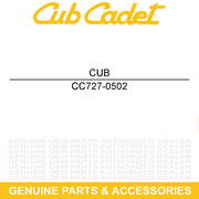 CUB CADET 727-0502 Hydraulic Hose GS21T GS27T LS27 LS27T LS33 LS33T Log Splitter