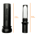 thumbnail image 3 of Kirk McCullough Cut-Down Duck Calls KMC Threaded Keyhole Cutdown Mallard Duck Call, 3 of 10