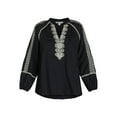 thumbnail image 2 of The Pioneer Woman Embroidered Blouse, Women’s and Women’s Plus, Sizes XS-3X, 2 of 2