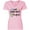 AD-Pink, variant on Inktastic Just Down RIght Perfect Down Syndrome Awareness Ribbon Women's V-Neck T-Shirt