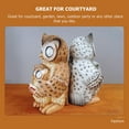 thumbnail image 4 of Owl Statue Solar Lamp Mother and Son Owl Statue Solar Lamp LED Solar Lamp Adornment Yard Scene Layout Decor, 4 of 5