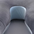 thumbnail image 4 of Almohada En Forma De U Likrtyny Multifunción en forma de U Almohada Napping Pad Embarazo Mujer Gris oscuro azul Libre de BPA, 4 of 9