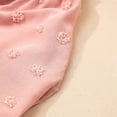 thumbnail image 5 of XXWXYD Girls Dress Long Sleeve SMoc𝗄ed 𝖱uffle Hem Gold A-Line Swing Church Formal Par𝗍y Holiday Fall Elegant Shiny Gown 3-14 Years, 5 of 9