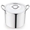 thumbnail image 6 of 12 Quart Stainless Steel Stock Pot with Metal Lid Stay Cool Handles Heavy Duty Cookware Soup Stew Boiling Ideal Kitchens, 6 of 7
