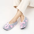 thumbnail image 3 of Ecetana Women's Fuzzy Slippers Warm Plush House Shoes Slip On Winter Cozy Bedroom Slippers, 3 of 4