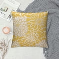thumbnail image 2 of Heduofu Decorative Square Throw Pillow Case Set Flower Cushion Cover Double Sided Home Decor Pillowcase White, 2 of 5