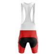 thumbnail image 2 of Bike Forever Red Bib Shorts - S, 2 of 3