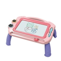 Usupdd Toys for Kids Kids Magnetic Drawing Board With (Pink), Kids Magnetic Drawing Board With Graffiti Painting Board Educational Toys