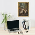 thumbnail image 5 of WFSposter Jesus and the Lamb Canvas Wall Art Jesus running with the lamb after losing Picture Canvas Print Christian Home Decor, 5 of 5
