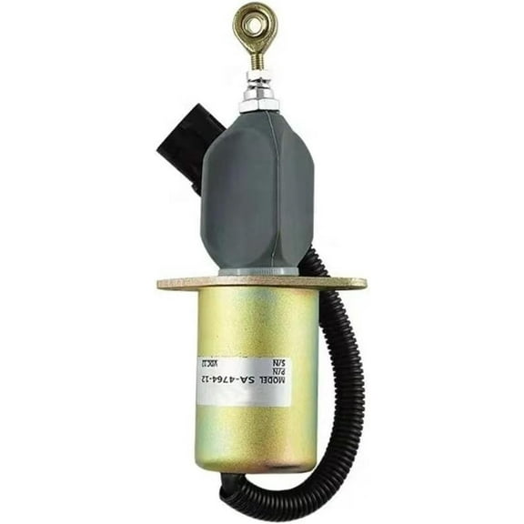 12V Fuel Shut Off Solenoid 3935649 3935650 Compatible with Cummins Diesel Engine 5.9L 8.3L