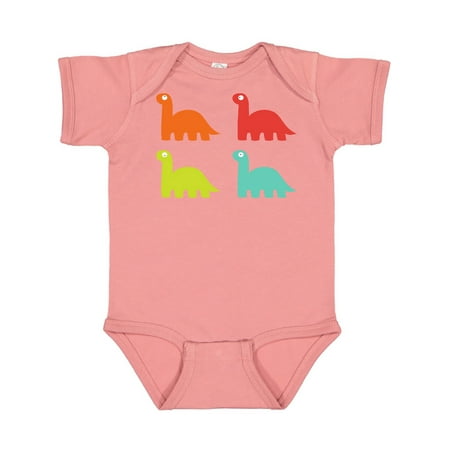 

Inktastic 4 Dinosaurs Gift Baby Boy or Baby Girl Bodysuit