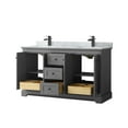 thumbnail image 5 of Wyndham Collection WCV232360DBLCMUNSMXX Avery 60" Free Standing Double Basin Vanity Set -, 5 of 7