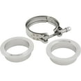 thumbnail image 6 of Speedway Motors 2.25 Inch Exhaust Clamp, Stainless Steel Quick Release V-Band Clamp with Male/Female Flanges, For High Temperature Exhaust Applications, Intercoolers, Turbo Flanges and More, 6 of 7