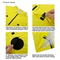 thumbnail image 2 of TOPTIE Chandail d'Arbitre Officiel de Soccer pour Homme à Manches Longues USSF Pro Uniforme-Vert-TG, 2 of 8