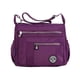 thumbnail image 4 of Bolso de hombro para mujer, bandolera de moda, cartera para mujer, múltiples bolsillos violetas, 4 of 9