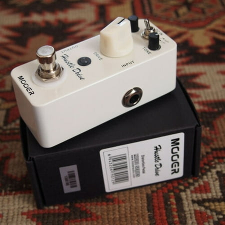 Mooer Hustle Drive Guitar Accessories Distortion Effects Pedal Natural Sound Clean 2 (Best Pedal For Metallica Sound)