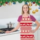 thumbnail image 5 of Linen Apron, rolling cart, foldable, portable, kitchen helper, 2-tier design, metal frame, for dorm, holiday storage, stylish decor, heavy-duty, easy clean, durable construction,, 5 of 6