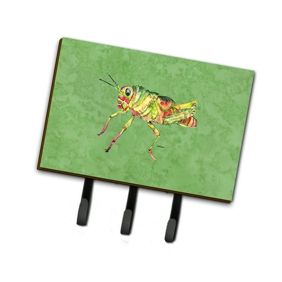 Carolines Treasures 8848TH68 Grasshopper on Avacado Leash or Key Holder Triple multicolor