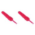 thumbnail image 2 of ZheElen Soft Microfiber Clean Anti Static Turkey Feather Duster Cleaner Brush For Home red 2Set, 2 of 6