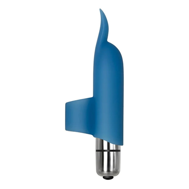 Adam & Eve Blue Dolphin Silicone Finger Vibrator Blue - Walmart.com Adam & Eve Blue Dolphin Silicone Finger Vibrator Blue - Walmart.com