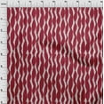 thumbnail image 3 of oneOone Tissu Popeline de Coton Abstrait Rayé Ikat Imprimé Tissu BTY 42 Pouces de Large, 3 of 4