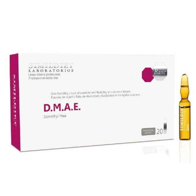Mesoterapia Simildiet Laboratorios D.m.a.e antiflacidez y reafirmante 20 Ampolletas de 2ml C/U Simildiet Laboratorios D.m.a.e antiflacidez y reafirmante
