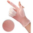 thumbnail image 2 of HSHDLDF Gants d'Été anti-UV pour Femmes, Gants de Cyclisme pour Filles avec Protection UV, Gants de Conduite à Écran Tactile, Gants Antidérapants à Rabat pour le Bout des Doigts, 2 of 5