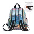 thumbnail image 5 of FORMRS School Backpack with Front Zippered Pocket 12" Student Travel Daypack, Seaside Door, 5 of 6