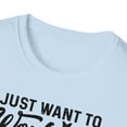 thumbnail image 3 of I Just Want To Work In My Garden, Gildan Unisex T-Shirt, Graphic Tee, S-3XL, 3 of 3