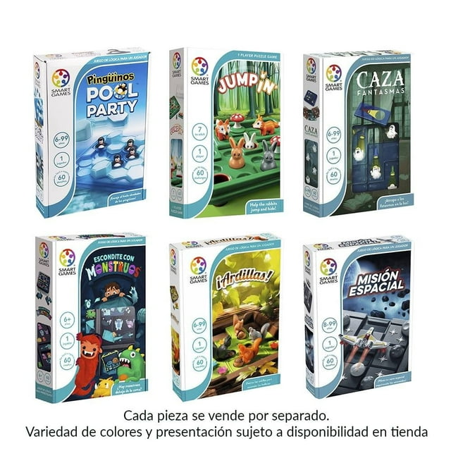 Juego de Mesa Smart Games de Lógica Varios Modelos 1 Pieza