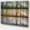 thumbnail image 2 of Panorama de la Forêt des Trois Saisons - Impression sur Toile, 2 of 4