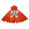 thumbnail image 6 of Zylarhe Kids Halloween Jumpsuits Dance Themed Stage Performance Party Outfit Playful Home Wear for Toddlers Orange 4-5 Years, 6 of 7
