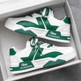 thumbnail image 4 of Zapatos Casuales Hombre Antideslizante Cuero PU Dos Tonos para Viajes al Aire Libre (39) Verde, 4 of 7